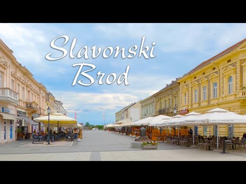 Visiting Slavonski Brod city in Croatia