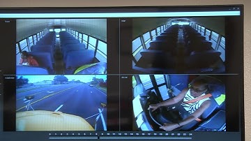 EXCLUSIVE: Surveillance Video Shows Disturbed Man Trying to Board School Bus