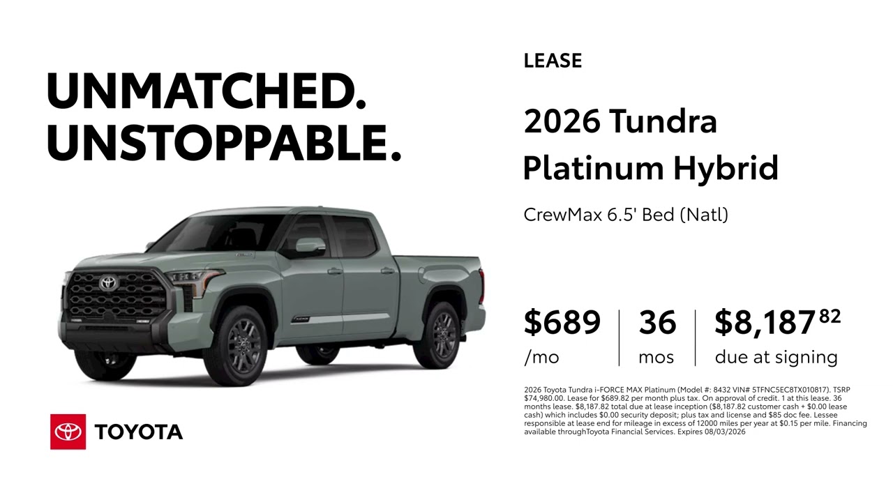 Toyota Tundra 07/19/2026 7698941 - YouTube