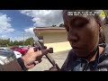 WINTER HAVEN, FLORIDA, BODYCAM: 3-year-old girl drops to ground with mom as cops yell to get down.