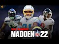 Chargers vs Seahawks | Chargers at Falcons - Madden Simulation (2022) | Director LIVE