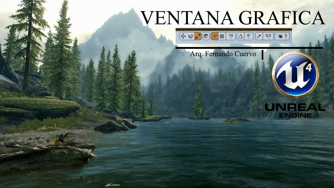 Unreal Engine 4 desde 0 español ventana grafica - YouTube
