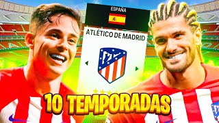 DIRIJO 10 TEMPORADAS al ATLÉTICO de MADRID en FC 24