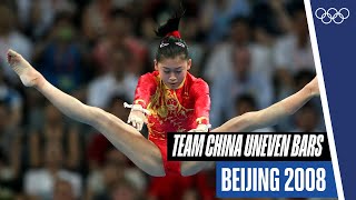 🥇 Golden Glory: China's Triumph on Uneven Bars - 2008 Beijing Olympics