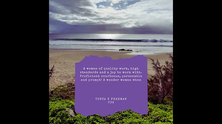 Client Testimonial: Tonya K Freeman