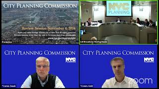 November 4th, 2024: City Planning Commission Review Session