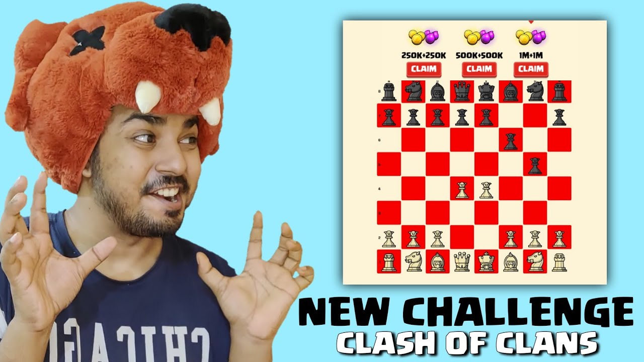 Imagine doing the Clash Chess puzzles, and Supercell doesn't give
