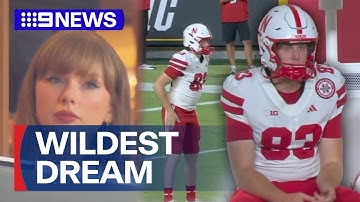 19-year-old Aussie, Archie Wilson, makes college football debut | 9 News Australia