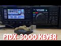 How to turn on your Iambic paddle for the FTDX-3000.
