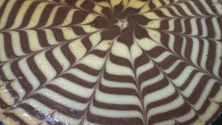 Marble cake with touches of coffee עוגת שיש עם נגיעות קפה