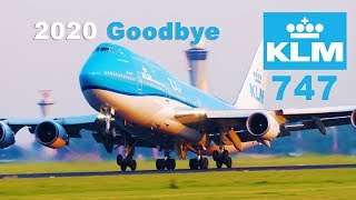 KLM Boeing 747 retirement - FAREWELL video! LAST FLIGHT - Plane Spotting at AMS Airport