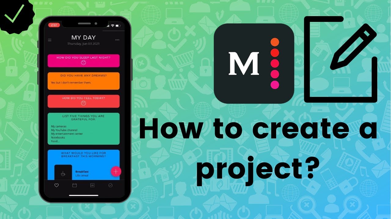 How to create a project on Moleskin Journey? YouTube