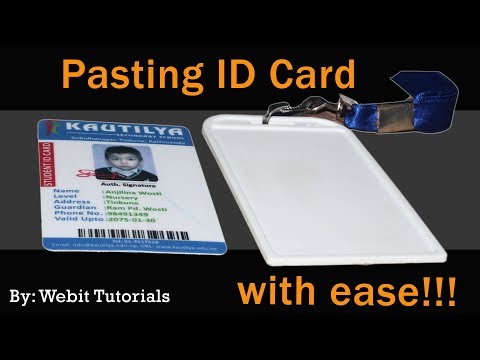 ID Card making with💣 Fusing Machine 💣 (Complete Tutorial) 