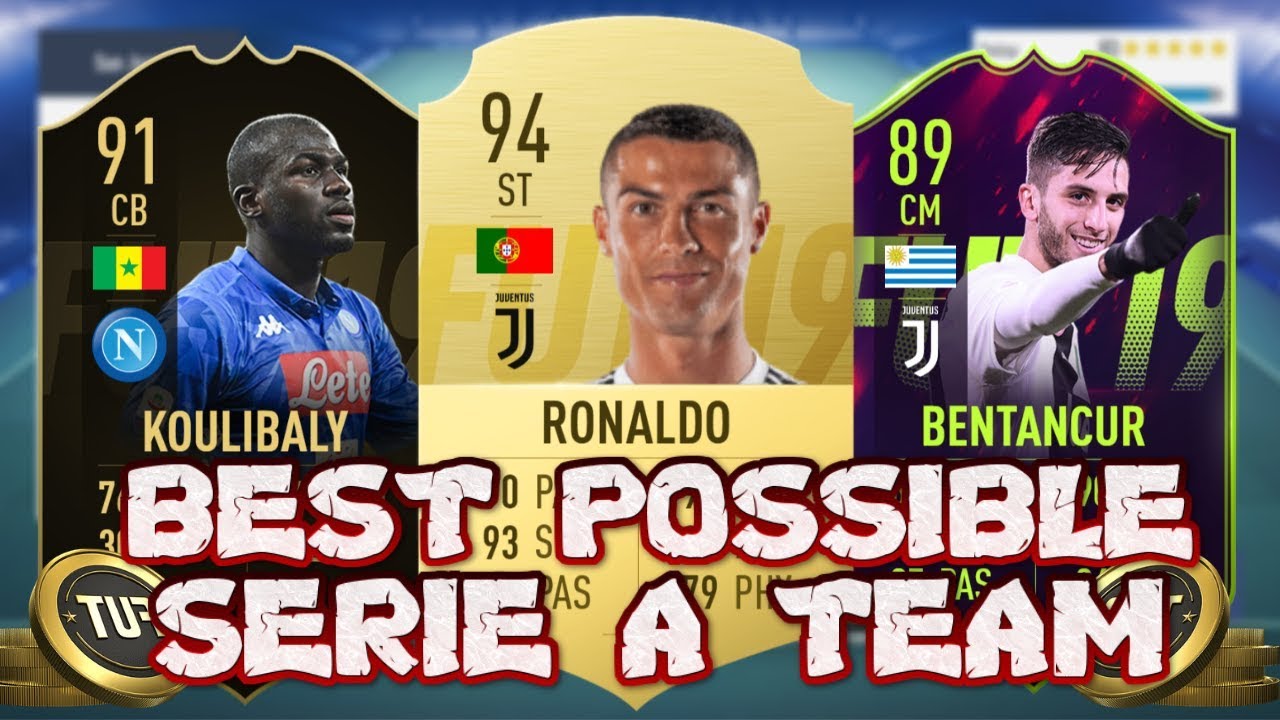 BEST POSSIBLE SERIE A TEAM FIFA 19 | 4 MILLION COIN TEAM FIFA 19!! | BEST SERIE A TEAM FIFA 19