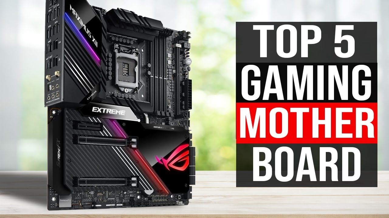 TOP 5: Gaming Motherboards 2021 - YouTube