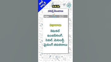 SAIL Recruitment 2023 | STEEL Authority Of India Limited (SAIL) Recruitment 2023 #namasthetelangana