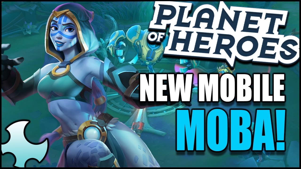 Planet of Heroes First Impressions NEW IOS/ANDROID MOBA!!