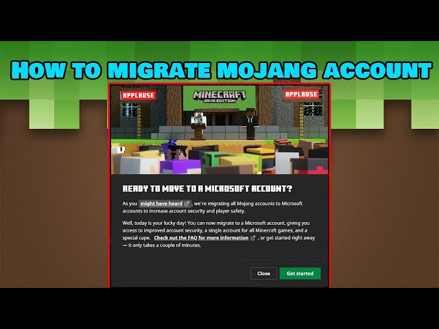 Is Mojang account deleted after migration?