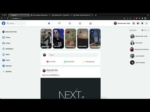 Clone Facebook avec Next.js ( React.js, Tailwind UI CSS, NextAuth, Firebase Storage, Firbase DB )