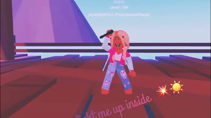 Singing in the shower  . || Roblox Trend || Janet ...