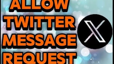 Twitter-berichtverzoek toestaan