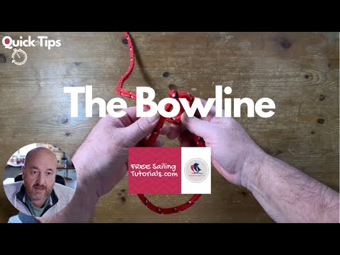 ⁣How to tie a Bowline
