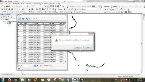 HD xuất file excel từ table trong ArcGis
