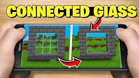 Best Connected Glass Texture Pack for Minecraft PE 1.21+ 🔥 (Ultra Realistic Windows Pack)