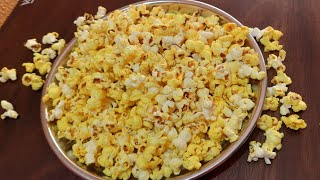 ખાલી બે મિનિટ બનાવો પોપકોર્ન | popcorn  | hetalskitchen