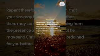 God promises refreshing when you turn back | Acts 3:19-20