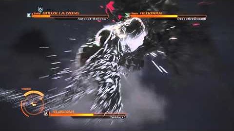 GODZILLA PS4 versus mode : Hedorah vs. Hedorah vs. Godzilla 2014