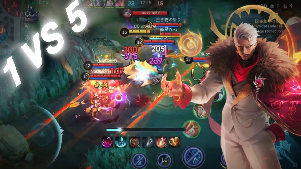 گیم پلی موبایل لجند یوژانگ vs سان | mlbb yu zhong vs sun gameplay # ...