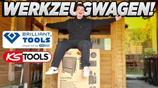 NEUER Brilliant Tools / KS Tools WERKZEUGWAGEN - Hot oder Schrott? 🤨 | Manu.15agi