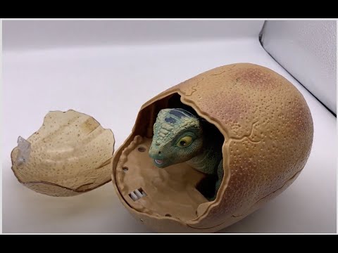 Vintage Mattel Disney Dinosaur Dino Alive Aladar Hatching Egg How Does It Work Toy Review