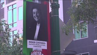 New Little Italy landmark honors Margaret 'Midge' Costanza