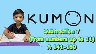 KUMON Math Program A 141-150