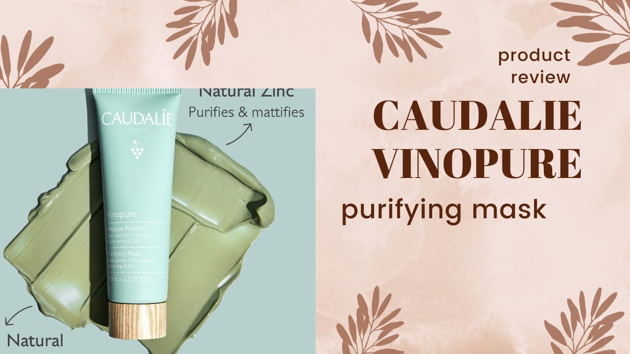 Caudalie Vinopure Purifying Clay Mask - Purifies pores in 5 minutes