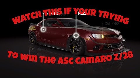 Info Of The ASC Camaro Z/28 | What you need to know! | CSR2 | CSR2Lord14