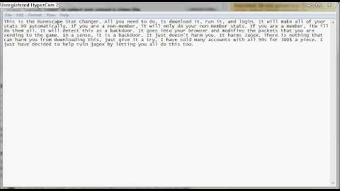 Runescape Stat Changer - Works in new runescape! Pwn JaGeX!