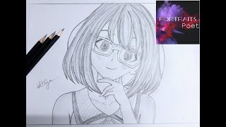 How to Draw Anime Characters with Glasses - Easy Step by Step Tutorial