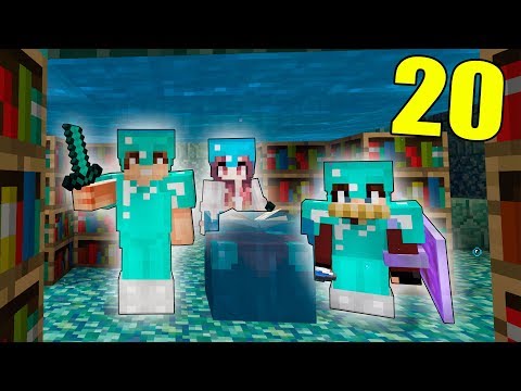 ТАЙНЫ ОСТРОВА #20 | НАШЛИ СЕКРЕТНУЮ БИБЛИОТЕКУ ПОД ВОДОЙ! В МАЙНКРАФТ 1.13 / minecraft 1.13