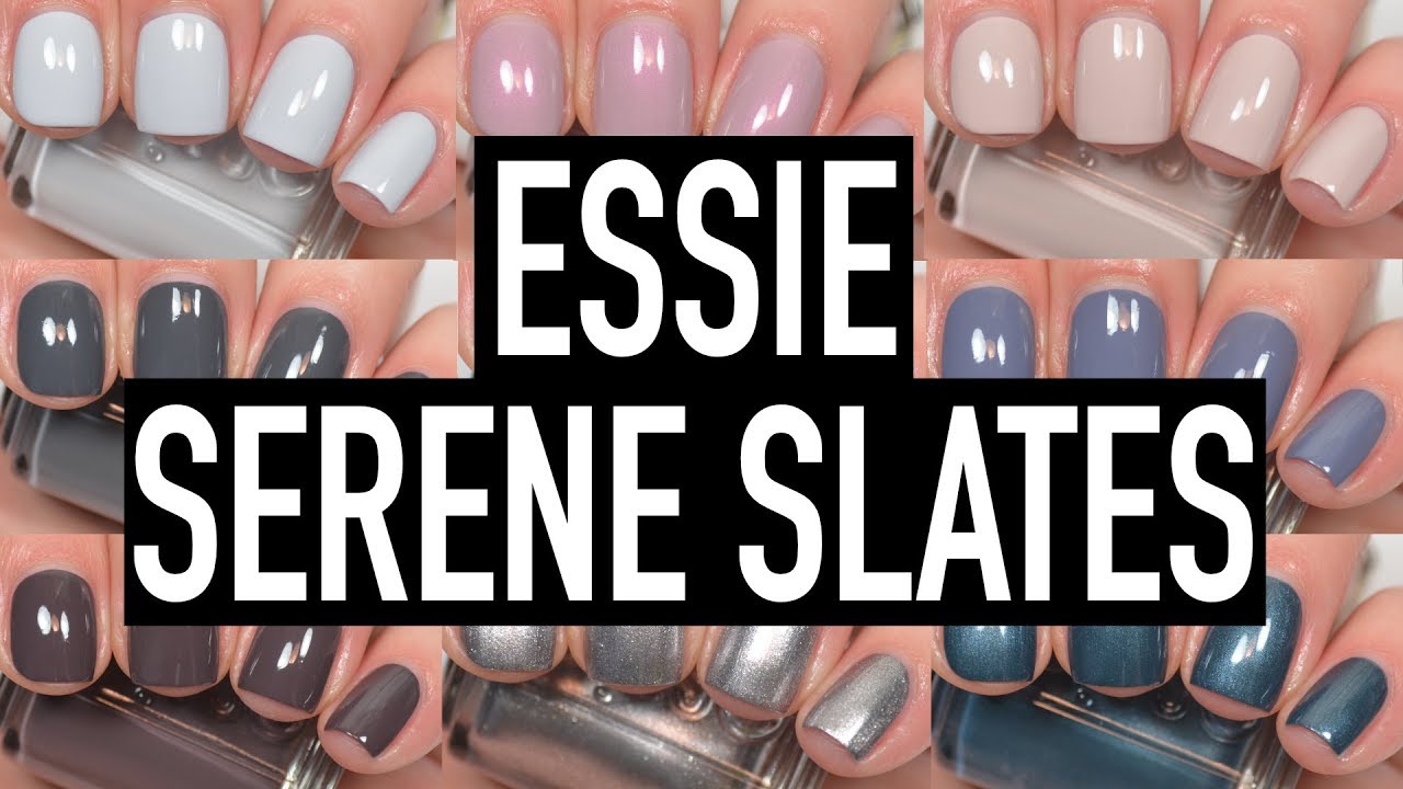 Essie - Serene Slates | Swatch & Review