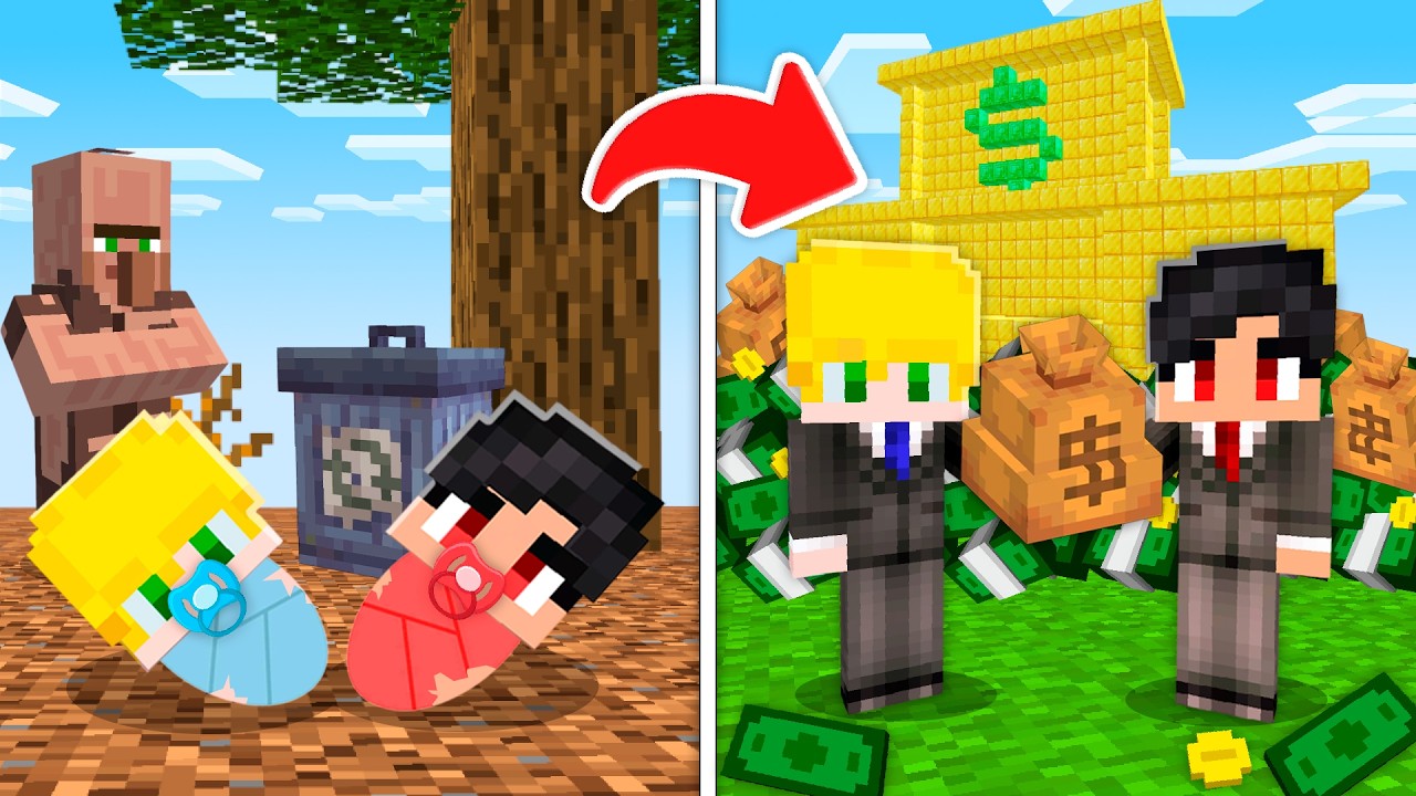 Я выжил от БЕДНОГО МЛАДЕНЦА до МИЛЛИОНЕРА-МЛАДЕНЦА