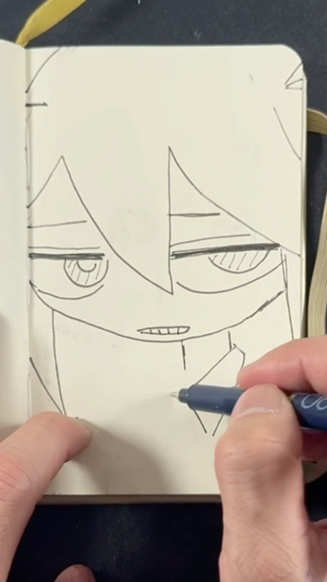 Tusshi Anime Drawing - YouTube