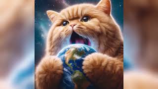 🌎😺Fat Cat Eats Earth🍬😹Ginger giant cat sad story