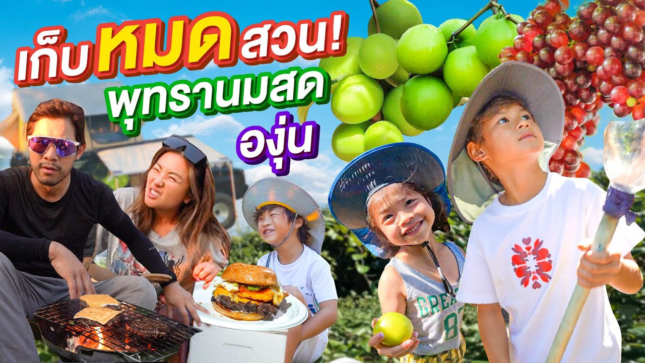 เปิดเรื่องราวความรัก 3 กุมาร บุกเหมาพุทรานมสด และ องุ่น ที่วังน้ำเขียว !| กุมารTravel EP.304