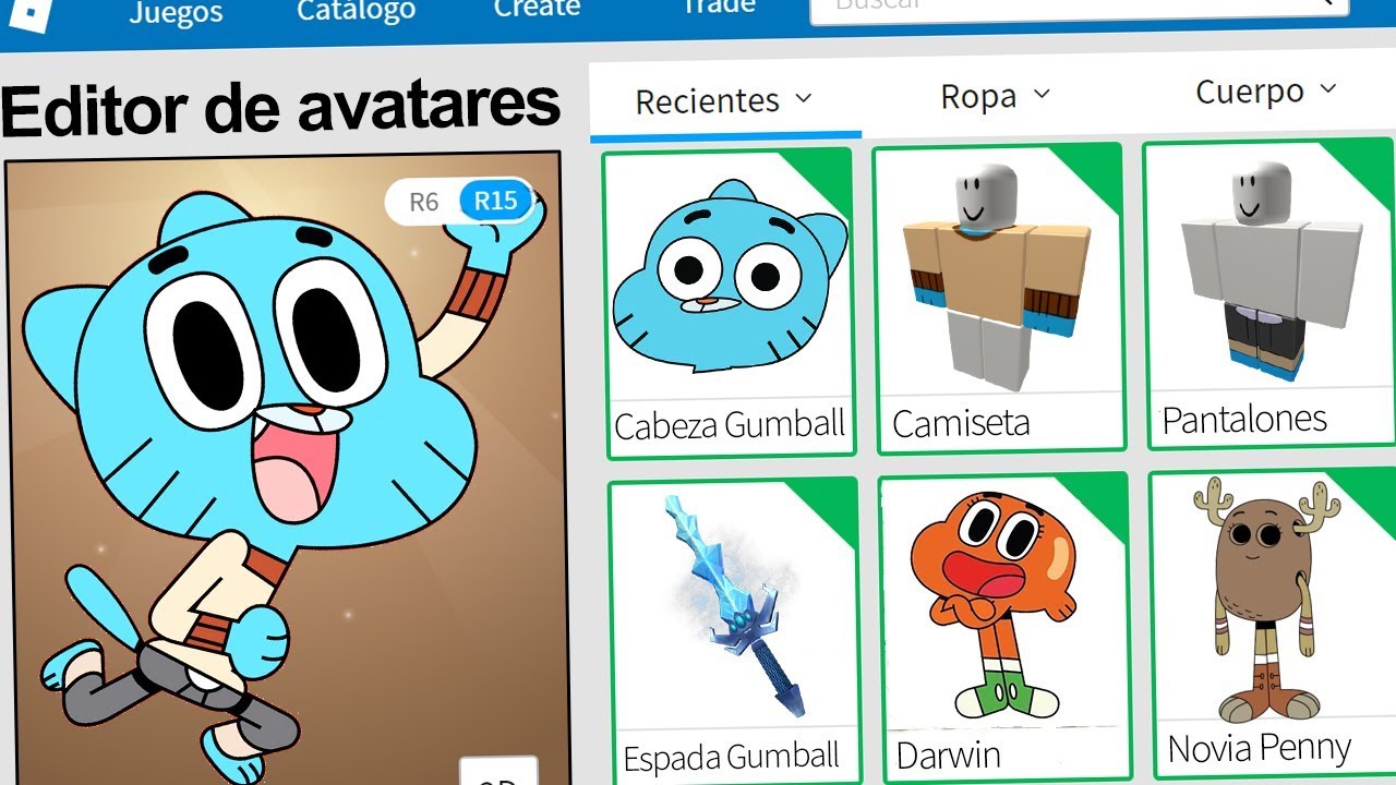 Creamos El Perfil De Gumball En Roblox Rovi23 Roblox Youtube - creamos el perfil de darwin gumball en roblox rovi23 roblox