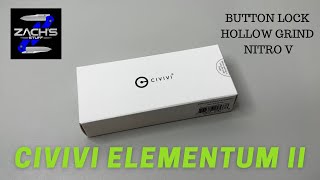 Civivi Elementum Button Lock II & SALE!!!