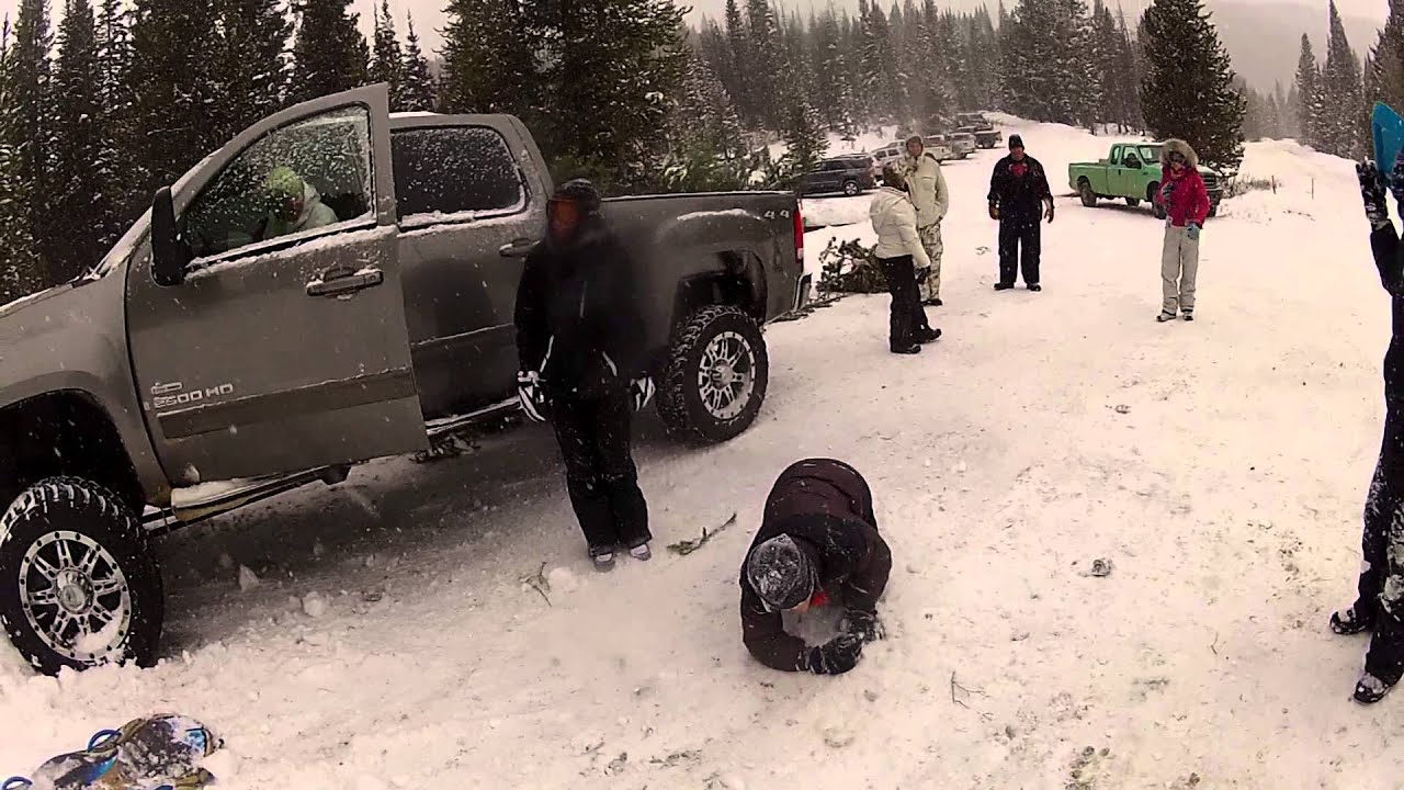 Sledding FAIL without the Sled YouTube