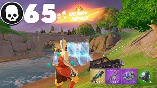 65 Elimination Solo Vs Duos Gameplay Wins (Fortnite Chapter 5 Season 2 PS5 Controller)